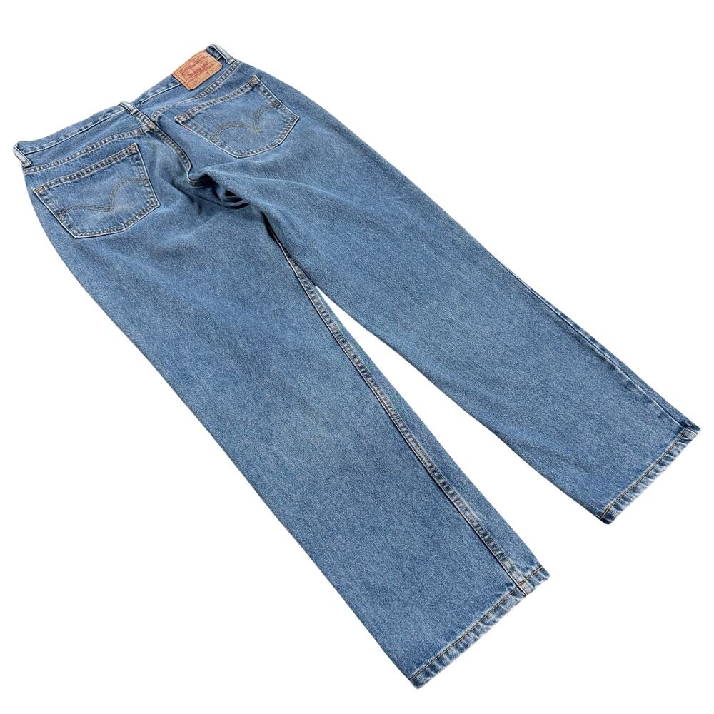 Levi's 550 Jeans Men's 34 Blue Denim Straight Leg